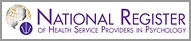 National Register of Health Service Providers in Psychology